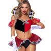 Garter Panty with Peplum Skirt