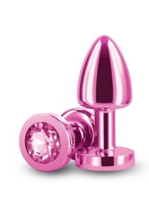 Rear Assets Aluminum Anal Plug - Petite - Pink