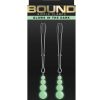 Bound Nipple Clamps G2 Iron Glow in the Dark - Gray