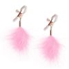 Bound Nipple Clamps F1 - Rose Gold/Pink