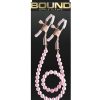 Bound Nipple Clamps DC1 - Rose Gold/Pink
