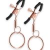 Bound Nipple Clamps C2 - Rose Gold