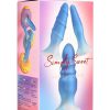 Simply Sweet Silicone Butt Plug Set - Blue