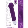 Bodywand Mini Pocket Wand Rechargeable Silicone Massager - Neon Purple