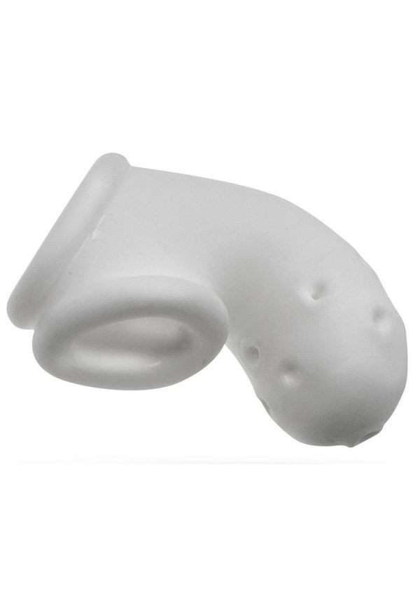 Airlock Air-Lite Vented Silicone Chastity - White Ice