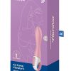 Satisfyer Air Pump Vibrator 2 Rechargeable Silicone Vibrator - Pink