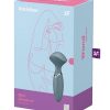 Satisfyer Mini Wand-er Rechargeable Silicone Massager - Grey