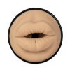 Kiiroo Feel Victoria June Interactive Masturbator - Mouth - Black/Vanilla
