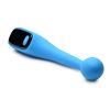 Bang! Digital Rechargeable Silicone G-Spot Vibrator - Blue
