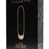 Coquette The BEBE Rechargeable Silicone Bullet - Black/Gold