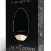 Coquette The Lay Me Down Rechargeable Silicone Massager  - Black/Gold