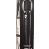 Master Series Thunderstick Pro Wand Rechargeable Silicone Wand - Black