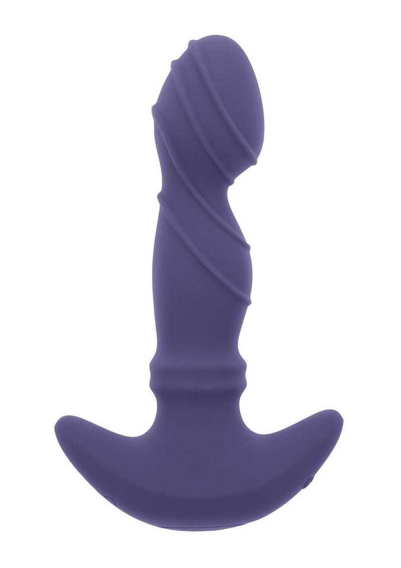 Gender X Ring It Rechargeable Silicone Anal Plug with Remote Control - Blue