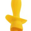 Selopa Mellow Yellow Rechargeable Silicone Vibrating Plug - Yellow