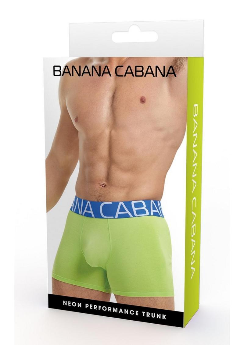 Banana Cabana Trunks - M/L - Green