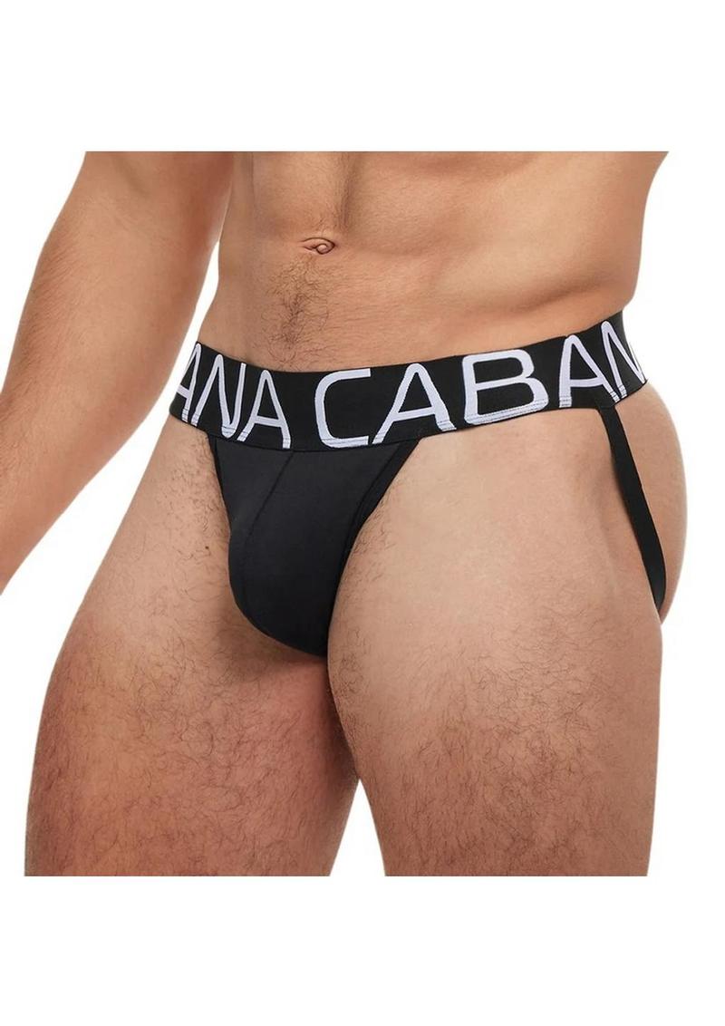 Banana Cabana Jock - S/M - Black