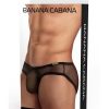 Banana Cabana Bikini Mesh - Large/XLarge - Black
