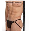 Banana Cabana Jock Mesh - Medium/Large - Black