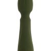 Selopa Heartfelt Rechargeable Silicone Body Wand - Green