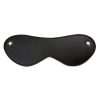 Fetish Play Blindfold Vegan Leather - Black