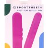 Pivot Flat Rechargeable Silicone Bullet - Pink