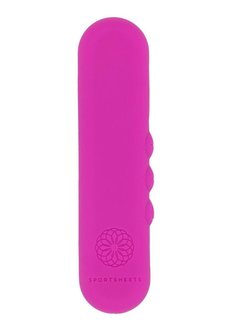 Pivot Flat Rechargeable Silicone Bullet - Pink