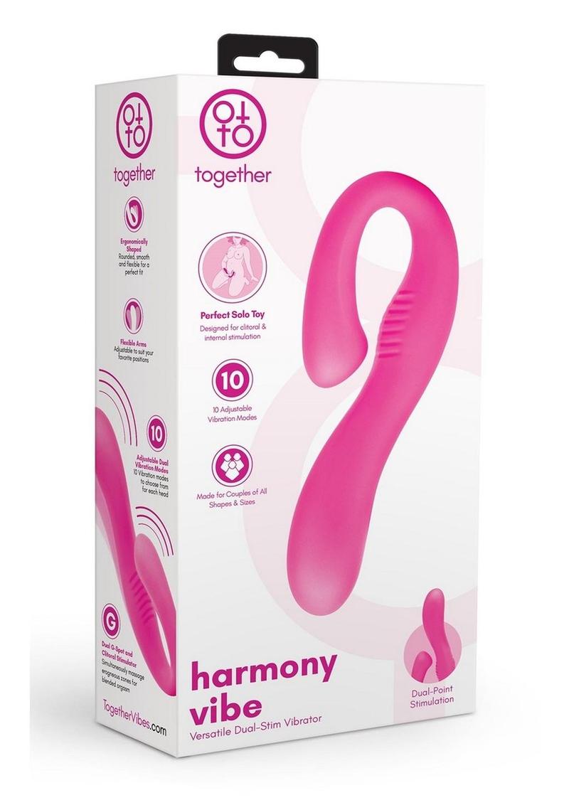 Together Toys Harmony Vibe Rechargeable Silicone Vibrator - Pink