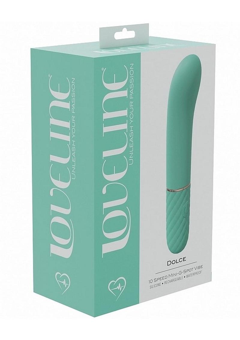 LoveLine Dolce Silicone Mini Vibrator - Green