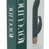 LoveLine Devotion Silicone Rechargeable 10 Speed Mini Rabbit - Forest Green