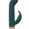 LoveLine Devotion Silicone Rechargeable 10 Speed Mini Rabbit - Forest Green