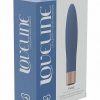 LoveLine Fame Silicone Rechargeable 10 Speed Mini Vibrator - Blue