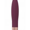 LoveLine Fame Silicone Rechargeable 10 Speed Mini Vibrator - Burgundy
