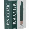 LoveLine Fame Silicone Rechargeable 10 Speed Mini Vibrator - Forest Green