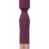 LoveLine Glamour Silicone Rechargeable 10 Speed Mini Wand - Burgundy