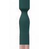 LoveLine Glamour Silicone Rechargeable 10 Speed Mini Wand - Forest Green