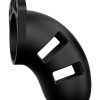 ManCage Model 20 Chastity Cage with Plug 3.5in - Black