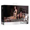 Ouch! Bed Post Bindings Restraining Kit - Black