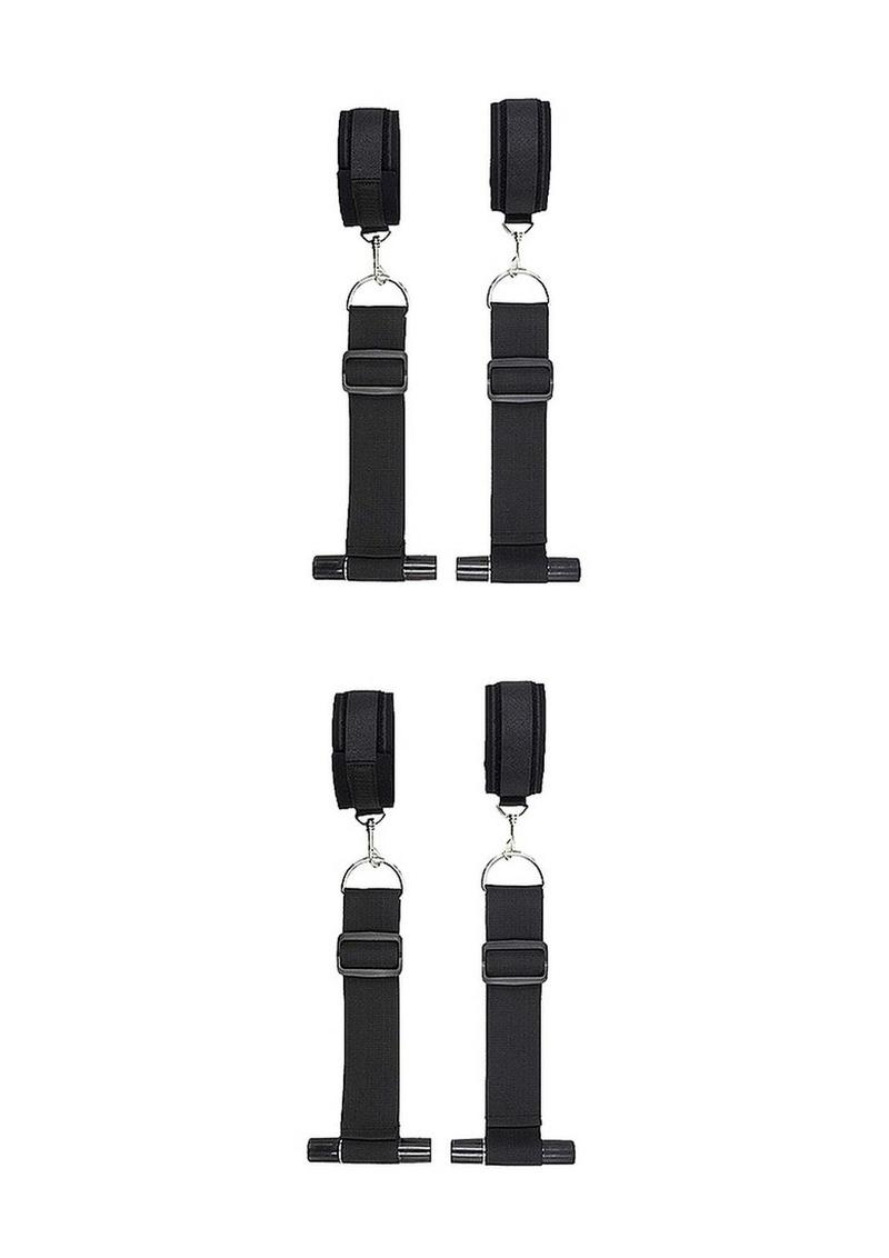 Ouch! Door Restraint Set - Black