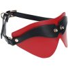 Ouch! Milan Collection Blindfold - Black/Red
