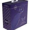 Pumped Enhanced Automatic 13 Speed Silicone Rechargeable Vulva and Breast Pump - Purple