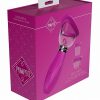 Pumped Delightful Automatic 5 Speed Silicone Rechargeable Vulva Clitoral Nipple and Breast Pump - Pink