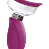 Pumped Arousing Automatic 5 Speed Silicone Rechargeable Vulva Clitoral Nipple and Breast Pump - Pink