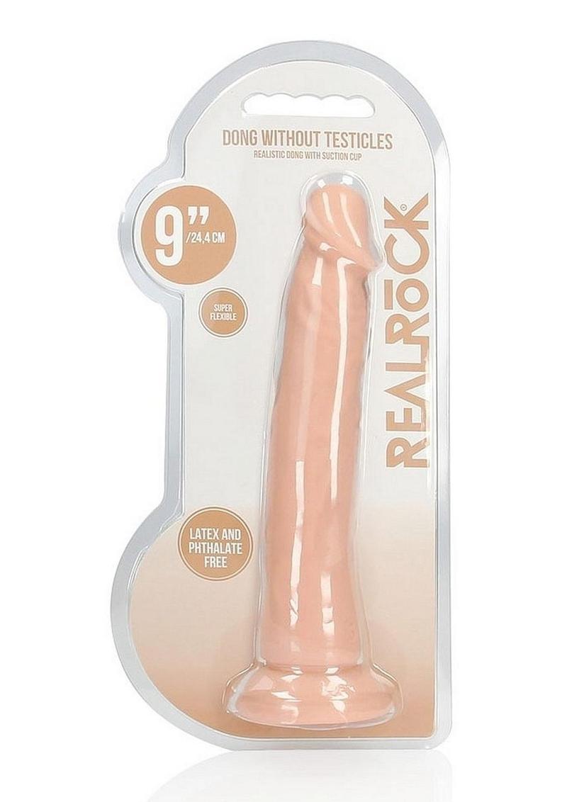 RealRock Skin Realistic Dildo 9in - Vanilla