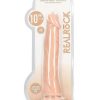 RealRock Skin Realistic Dildo 10in - Vanilla