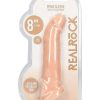 RealRock Skin Penis Extender with Rings 8in - Vanilla