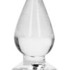 RealRock Crystal Clear Anal Plus 4.5in - Clear