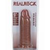 RealRock Ultra Realistic Skin Extra Thick No Balls 9in - Caramel