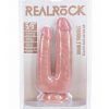 RealRock Ultra Realistic Skin Double Trouble 5in/6in - Vanilla