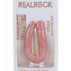 RealRock Ultra Realistic Skin U Shaped Dual Penetration 5in - Vanilla
