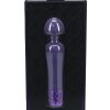 Royal Gems Scepter Silicone Rechargeable Vibrator - Purple